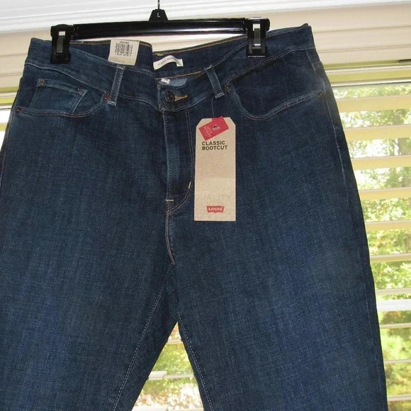 NWT LEVI’S Classic Boot Cut Sculpt Jeans Size 14S - Picture 8 of 12